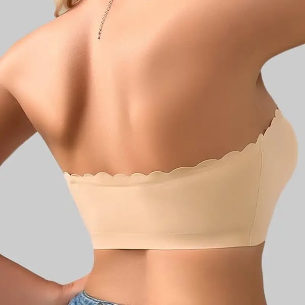 FlexiFit Seamless Strapless Bra – All-Day Comfort, Zero Slips - 1 + 1 FREE