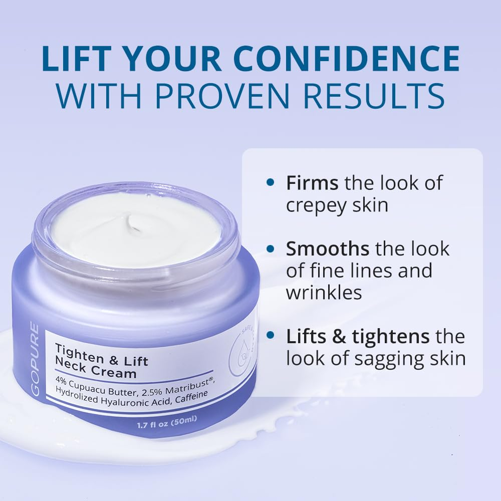 AuraLift Neck & Décolleté Sculpting Cream - A Firmer, Lifted Look + 50% OFF