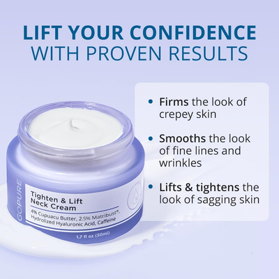 AuraLift Neck & Décolleté Sculpting Cream - A Firmer, Lifted Look + 50% OFF