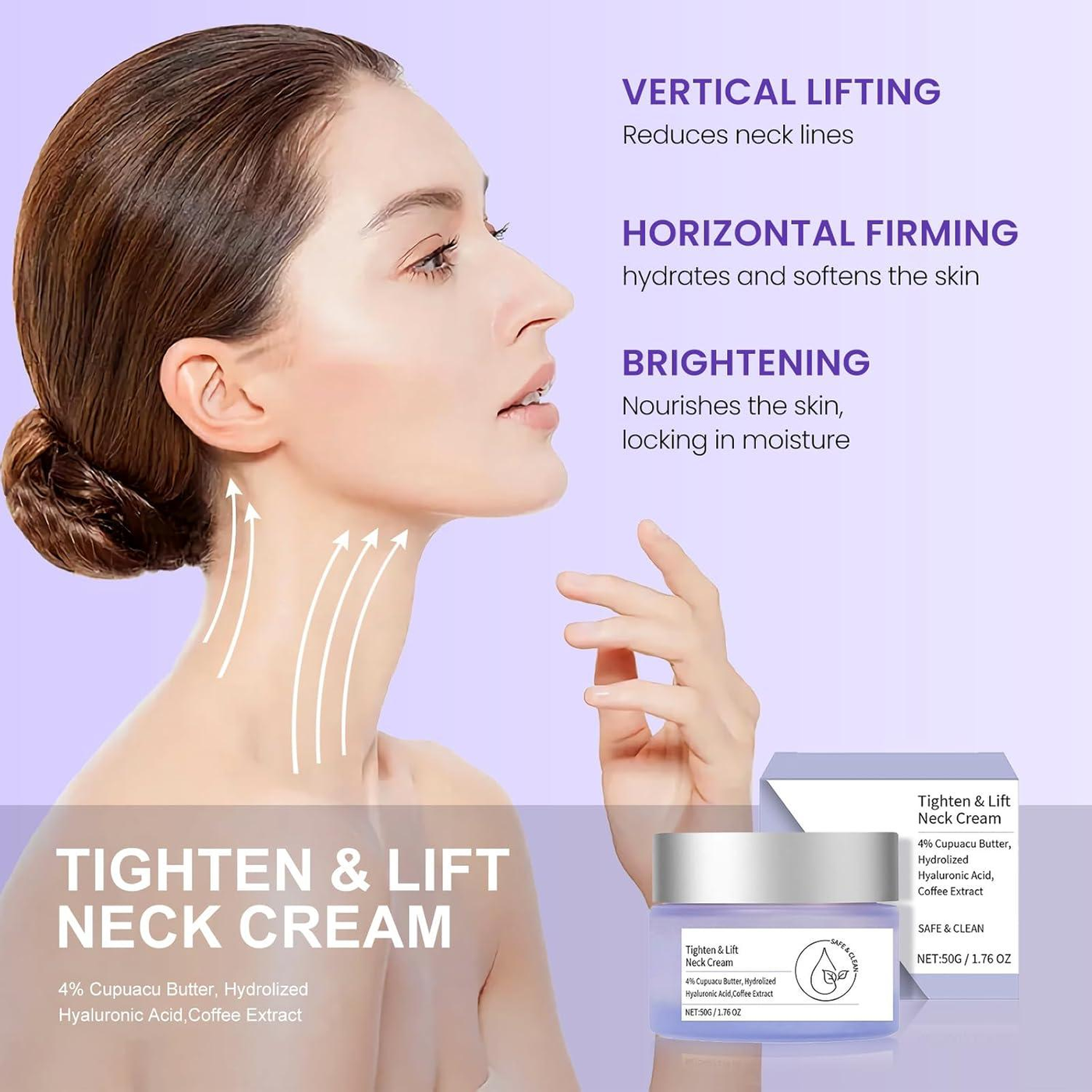 AuraLift Neck & Décolleté Sculpting Cream - A Firmer, Lifted Look + 50% OFF