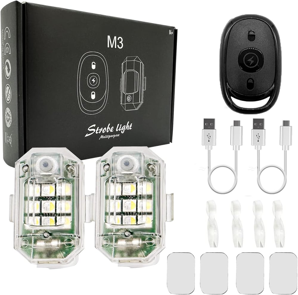 FlashGuard Wireless LED Strobe Light – Be Seen, Stay Safe, Anywhere, Anytime - 50% OFF