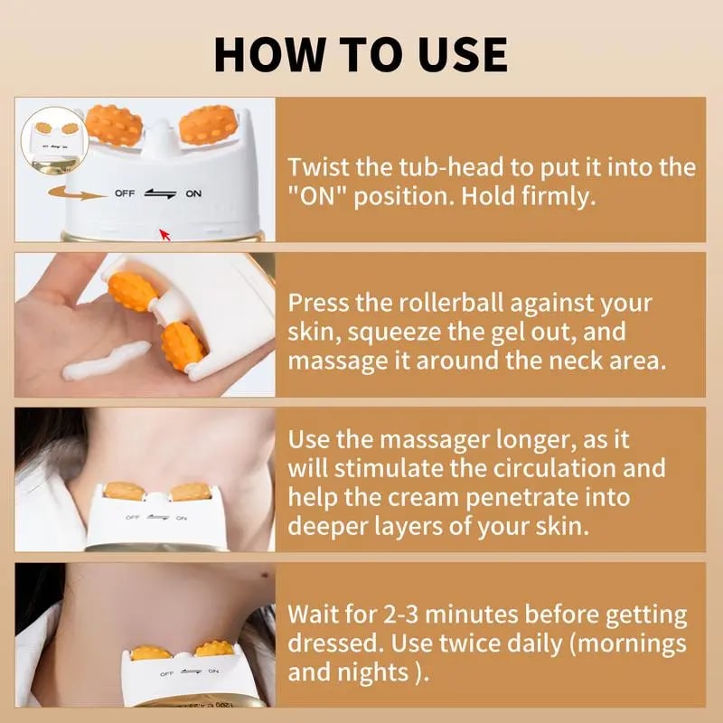 NeckLift+ Firming Neck Cream – Tighten, Lift & Smooth in 28 Days - 1+1 FREE