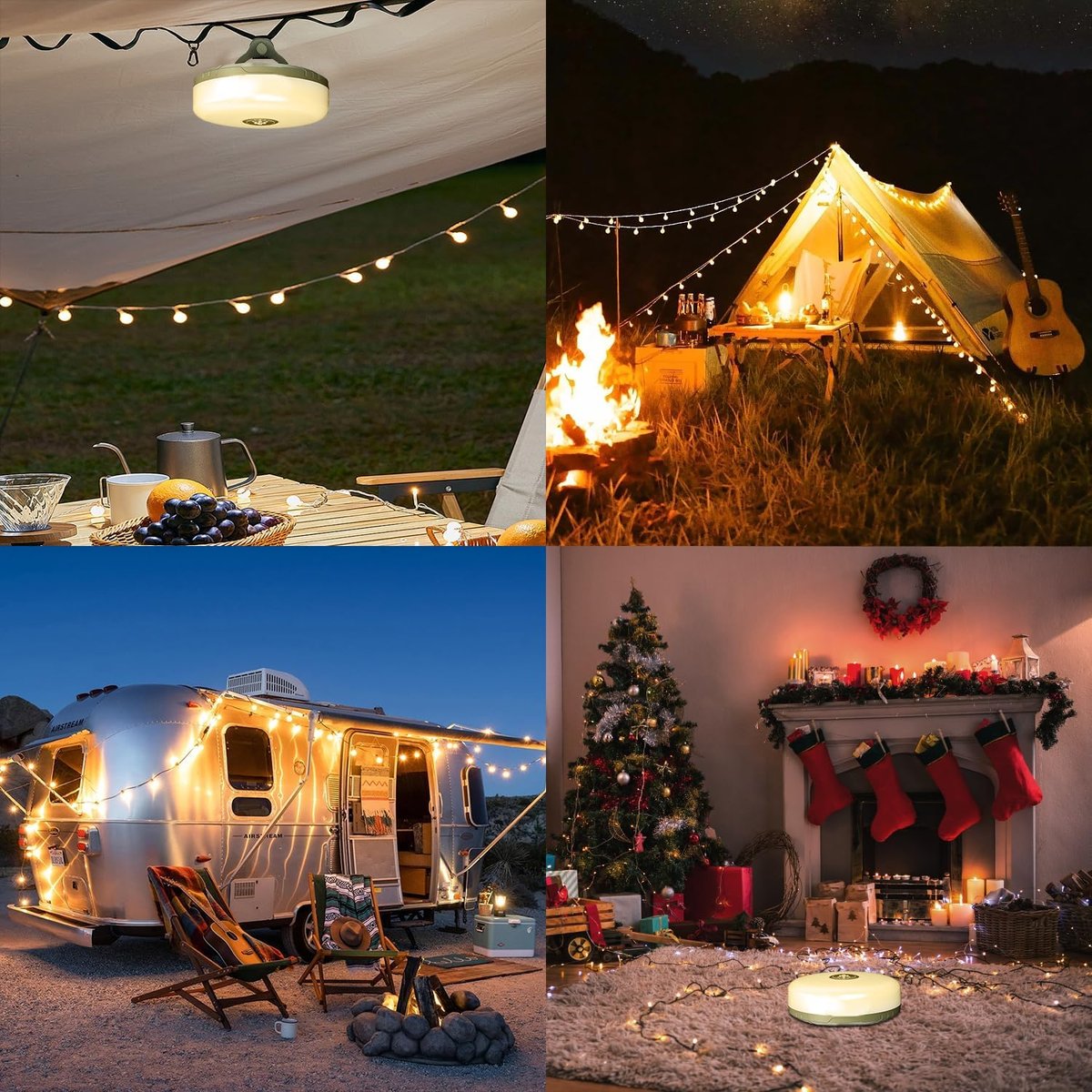 The AuraCamp 4-in-1 Light - Your Campsite, Illuminated + 50%OFF