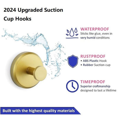 The Twist & Lock Suction Hook - Hang Anything, Damage - 1+1 FREE