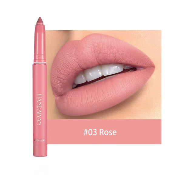 1 + 1 Free - TwistN'Sharp™ Rotating Matte Lipstick Pencils