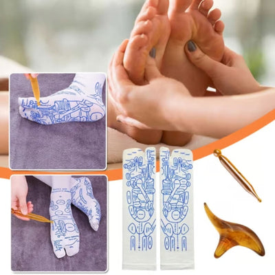 ReviveSox: Reflexology Socks with Targeted Foot Massage