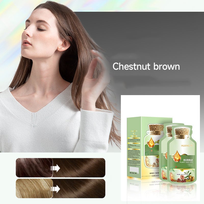 Natural Plant Hair Dye – Chemical-Free Color That Nourishes as It Transforms - 1+1 FREE