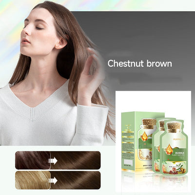 Natural Plant Hair Dye – Chemical-Free Color That Nourishes as It Transforms - 1+1 FREE