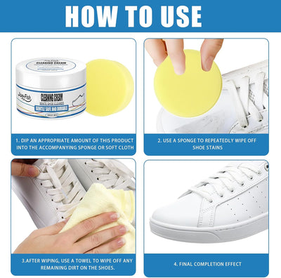 WhiteRevive Cream – The Ultimate White Shoe Restoration - 50% OFF