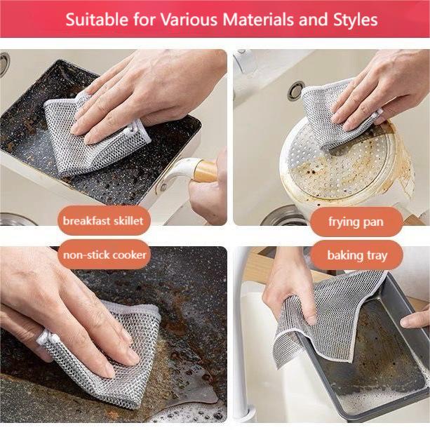 The MiracleScrub Cleaning Cloth - Scrub Without Scratching +50% OFF