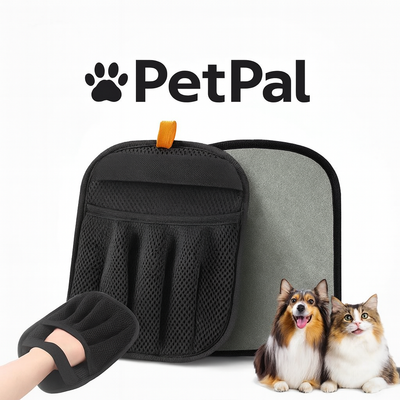 The PetPal Cleaning Glove - Grooming That Feels Like Petting + 50% OFF