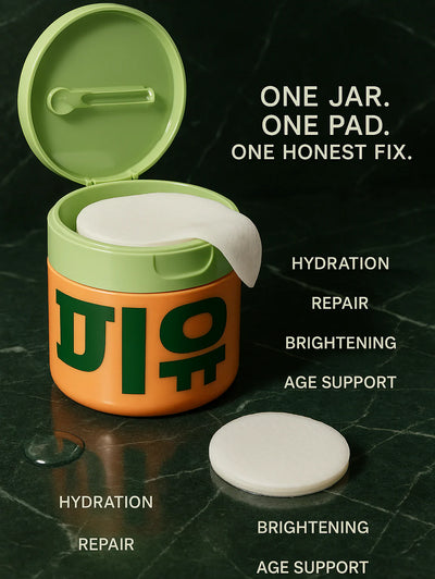 The Honest Fix Toner Pads - Your Skin's Reset Button + 50% OFF