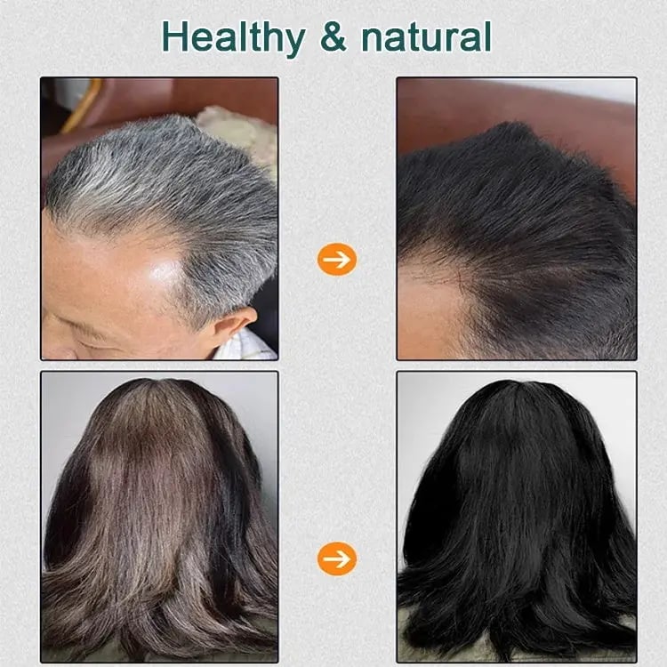 Natural Plant Hair Dye – Chemical-Free Color That Nourishes as It Transforms - 1+1 FREE