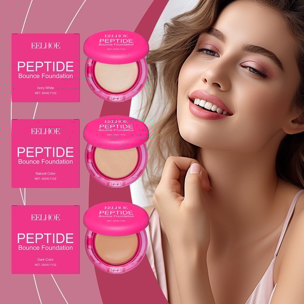 VelviSkin Peptide Bounce Balm Foundation – Hydrate, Blur, and Perfect Instantly - 50% OFF