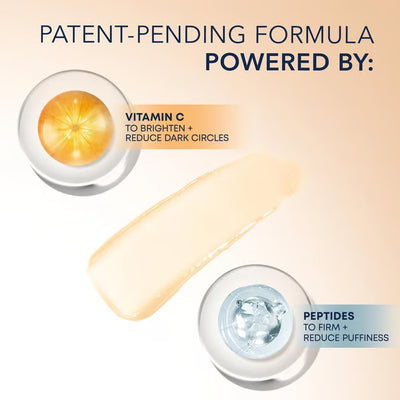 RadianceRevive Vitamin C Brightening Eye Balm – Touchless Cooling Stick - 1+1 FREE