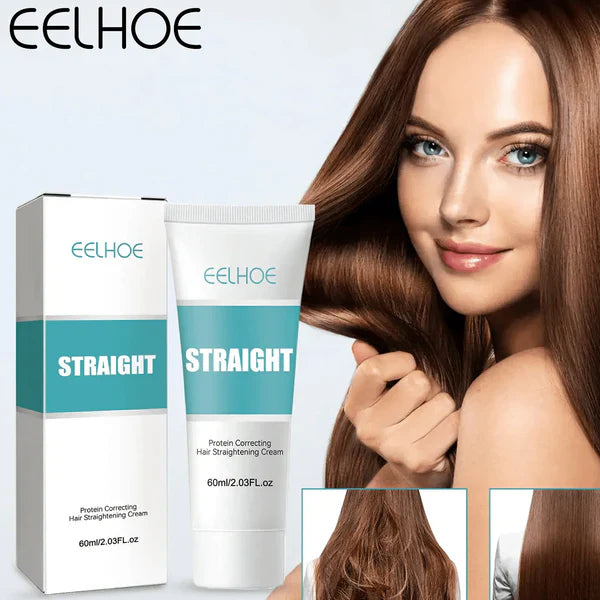 SilkFix 30 Keratin Hair Straightening Cream - Fast Smoothing for Curly & Damaged Hair - 50% OFF