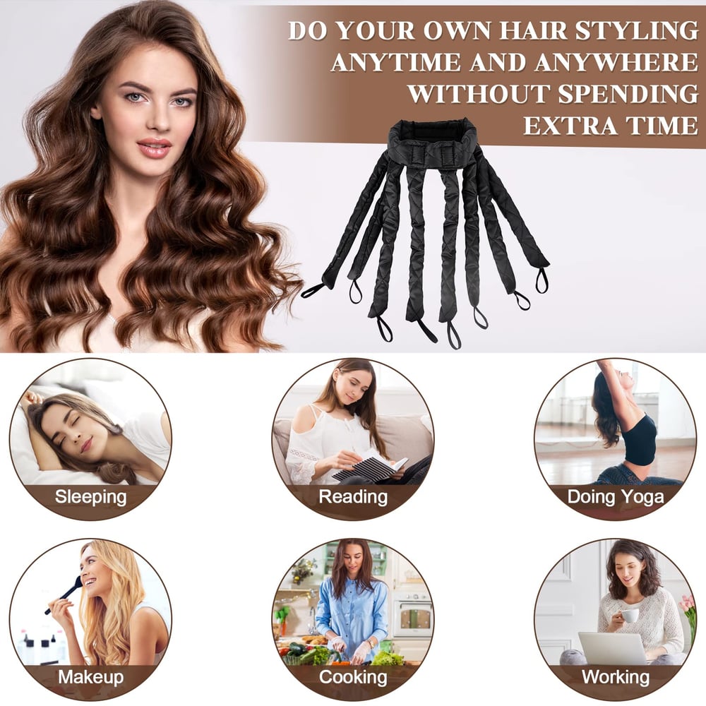 The AuraCurl Heatless Curler - Perfect Curls, Zero Damage + 50%OFF