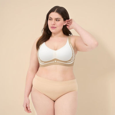Super Gather Bra – Wireless Push-up Bra for Lift, Shape & All-Day Comfort - 1+2 FREE