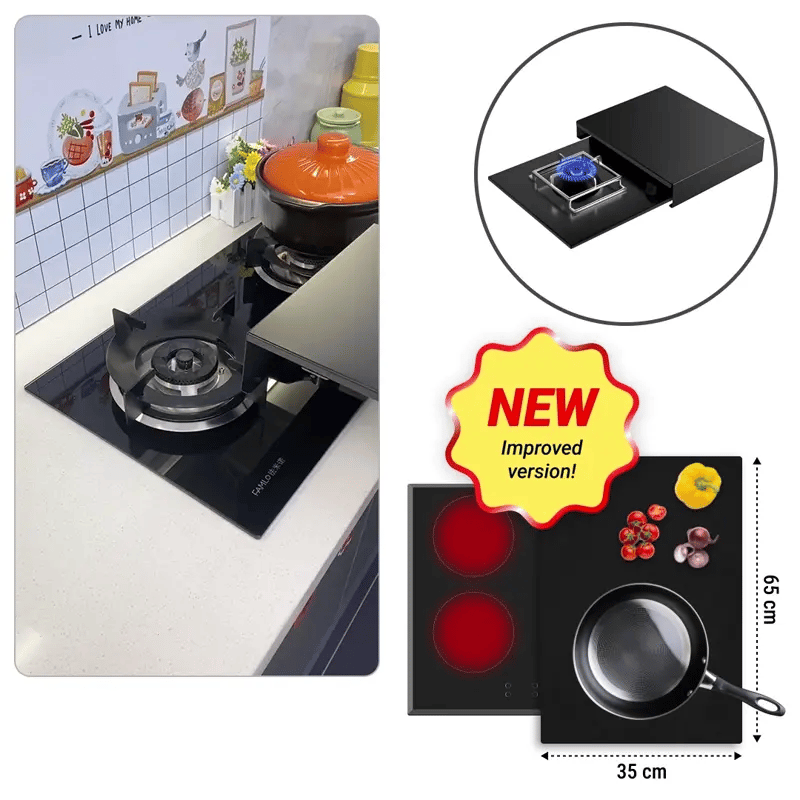 ShelfyStove Gas Stove Cover – Elegant Protection & Extra Storage in One - 50% OFF