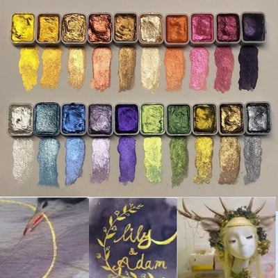 Kolorful Pearl Watercolor - A Magical Shimmer in Every Stroke + 50% OFF