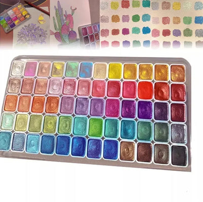 Kolorful Pearl Watercolor - A Magical Shimmer in Every Stroke + 50% OFF