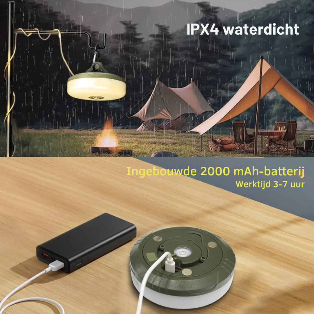 The AuraCamp 4-in-1 Light - Your Campsite, Illuminated + 50%OFF